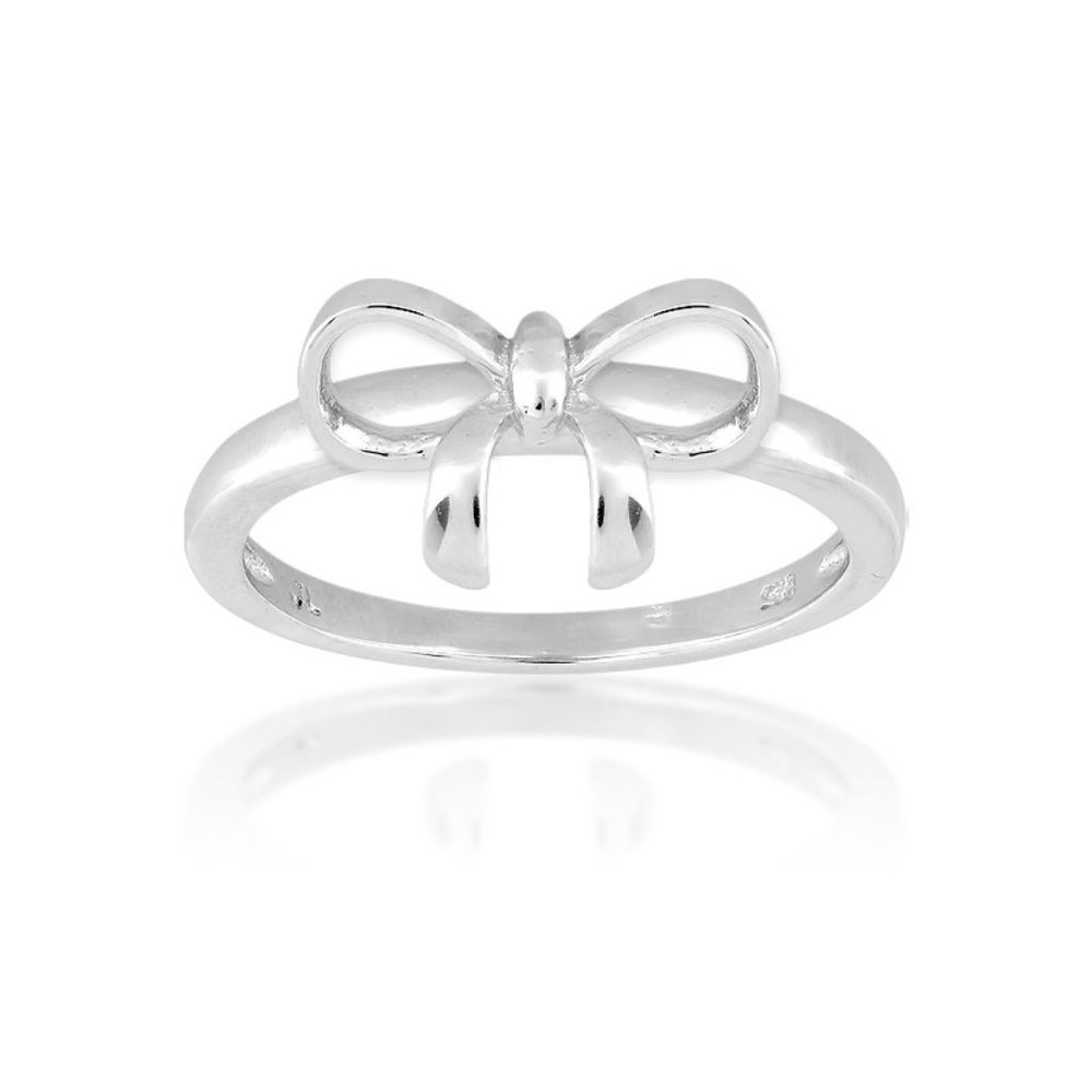 Sterling Silver Bow Ring